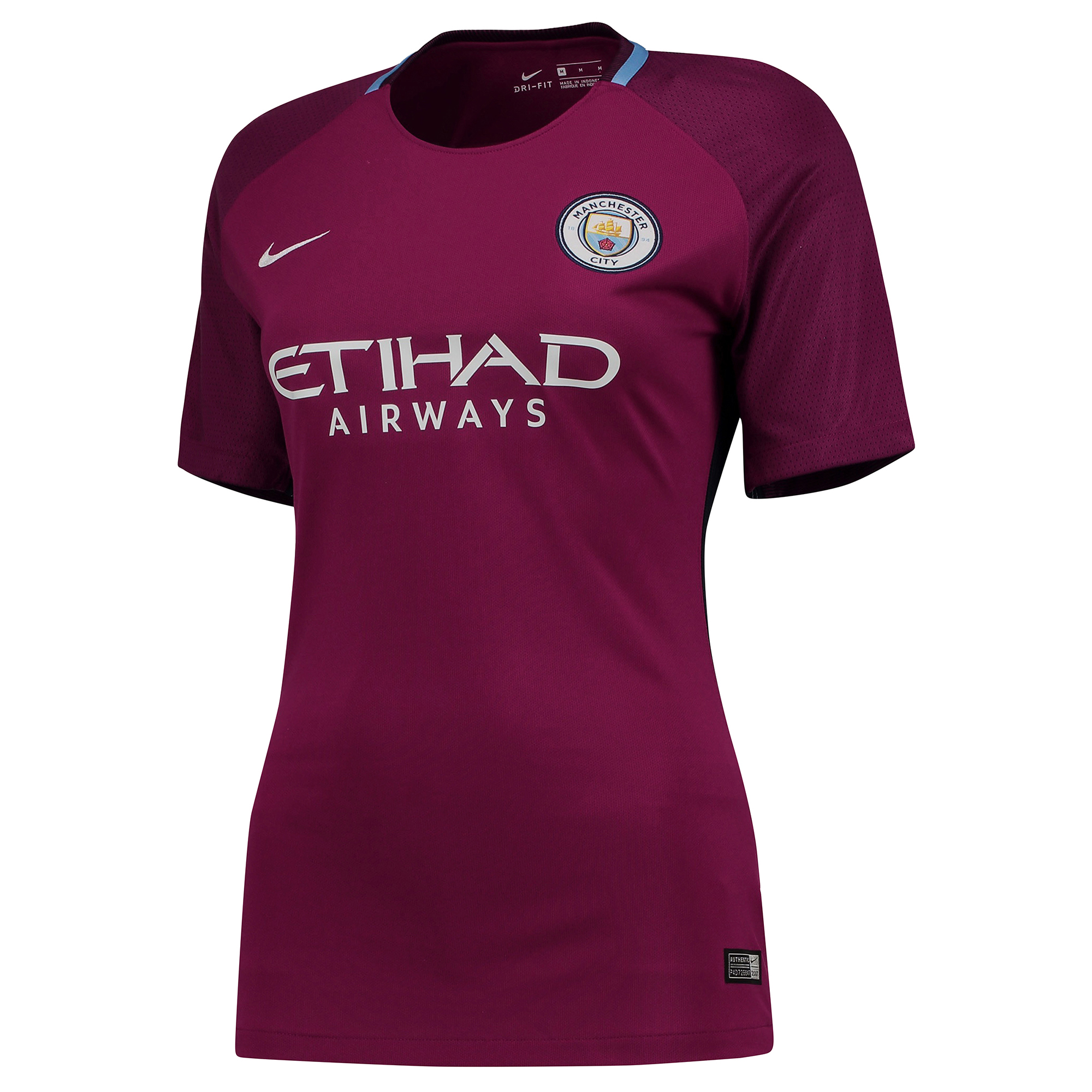 Camiseta Manchester City Mujer Segunda equipación 2017-2018